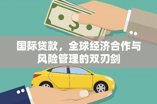 杜集国际贷款，全球经济合作与风险管理的双刃剑