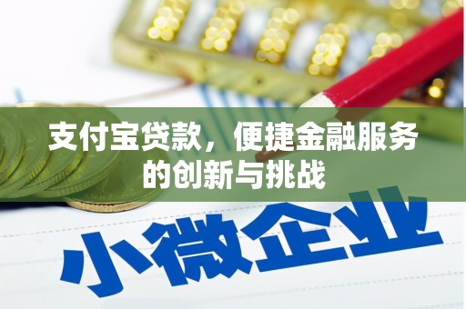 杜集支付宝贷款，便捷金融服务的创新与挑战