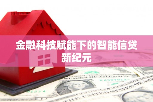 杜集金融科技赋能下的智能信贷新纪元