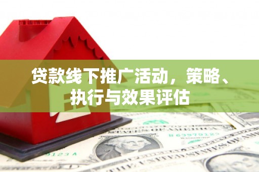杜集贷款线下推广活动，策略、执行与效果评估
