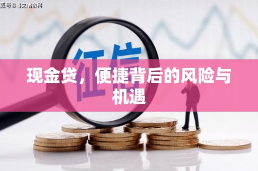 杜集现金贷，便捷背后的风险与机遇