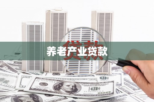 杜集养老产业贷款