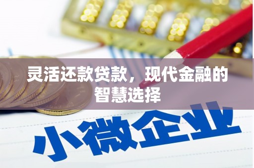 杜集灵活还款贷款，现代金融的智慧选择