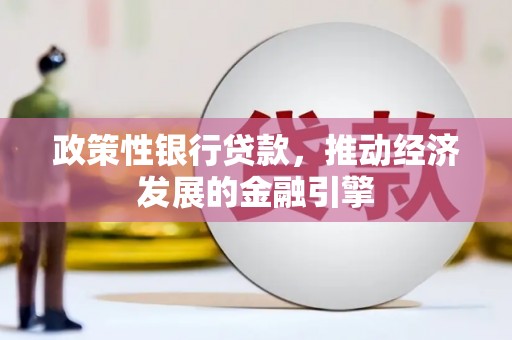 杜集政策性银行贷款，推动经济发展的金融引擎
