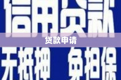 杜集贷款申请