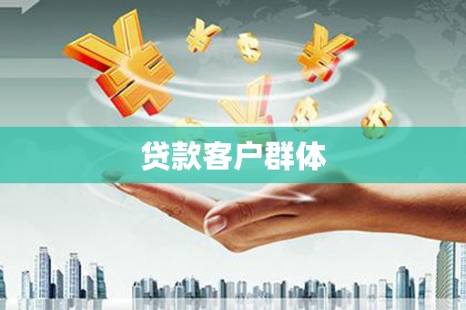 杜集贷款客户群体