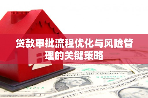 杜集贷款审批流程优化与风险管理的关键策略