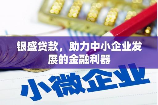 杜集银盛贷款，助力中小企业发展的金融利器