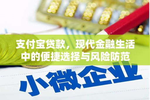 杜集支付宝贷款，现代金融生活中的便捷选择与风险防范