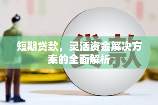杜集短期贷款，灵活资金解决方案的全面解析