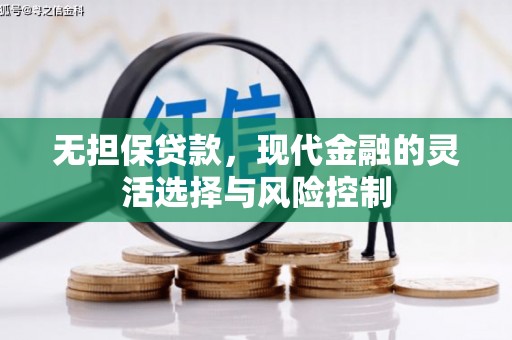 杜集无担保贷款，现代金融的灵活选择与风险控制