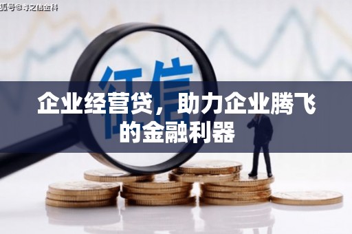 杜集企业经营贷，助力企业腾飞的金融利器