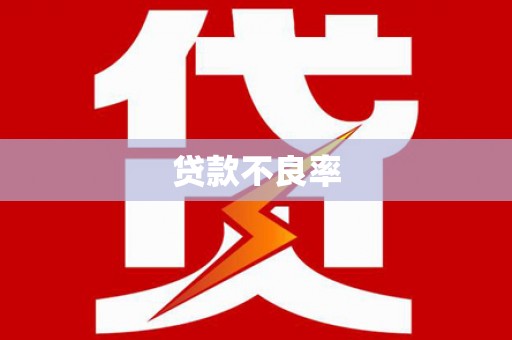 杜集贷款不良率