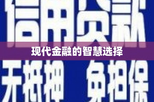 杜集现代金融的智慧选择