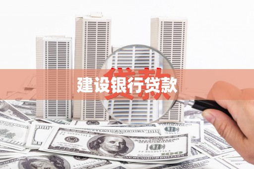 杜集建设银行贷款