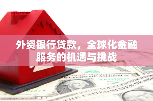杜集外资银行贷款，全球化金融服务的机遇与挑战