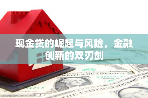 杜集现金贷的崛起与风险，金融创新的双刃剑