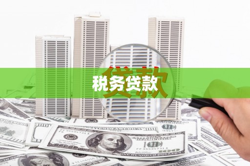杜集税务贷款