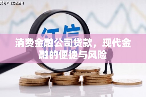 杜集消费金融公司贷款，现代金融的便捷与风险