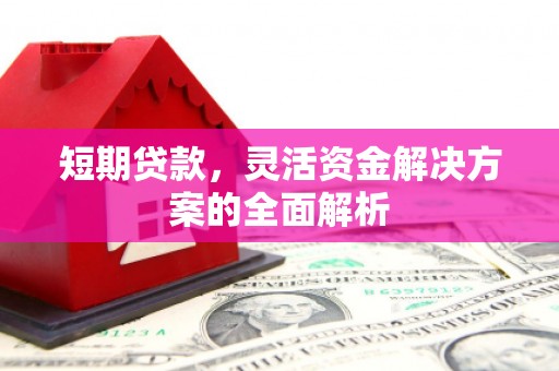 杜集短期贷款，灵活资金解决方案的全面解析