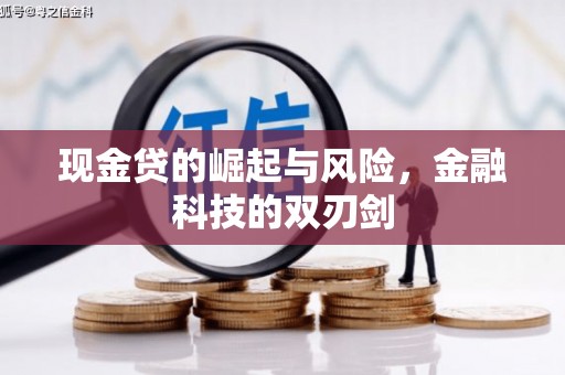 杜集现金贷的崛起与风险，金融科技的双刃剑