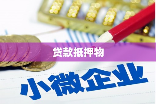 杜集贷款抵押物