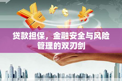 杜集贷款担保，金融安全与风险管理的双刃剑